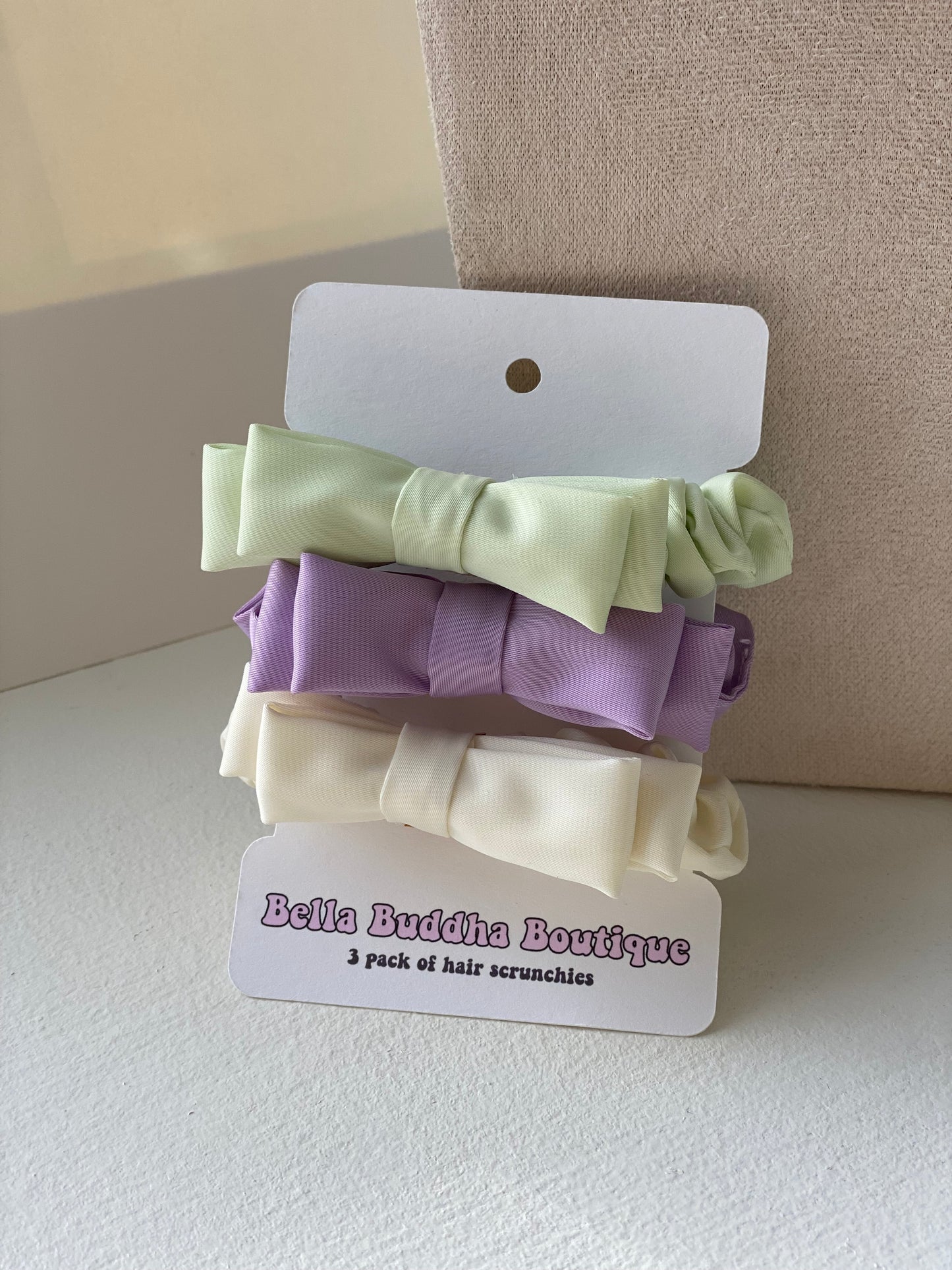Mini Bow Scrunchies