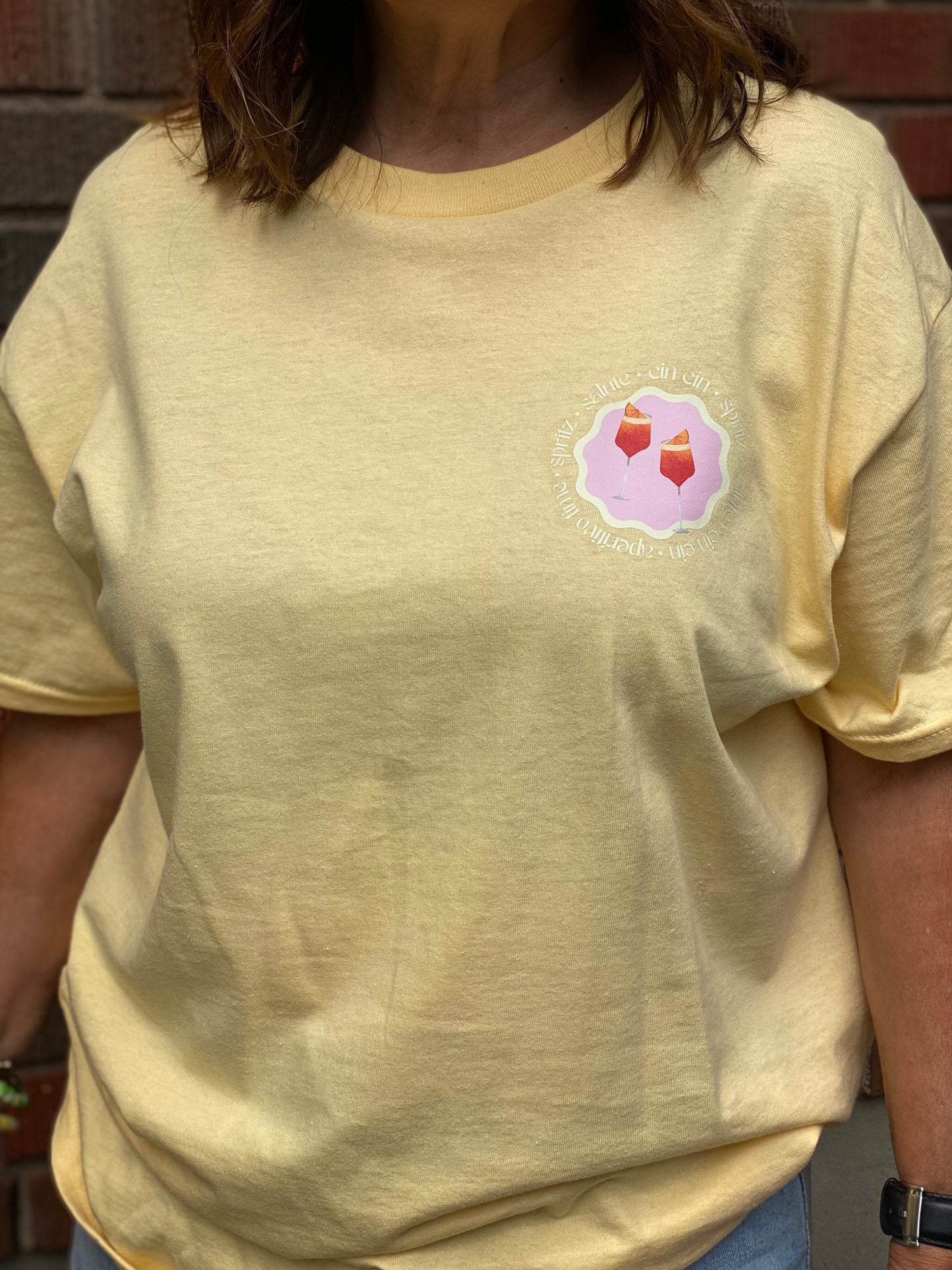 Spritz Tee Butter Yellow