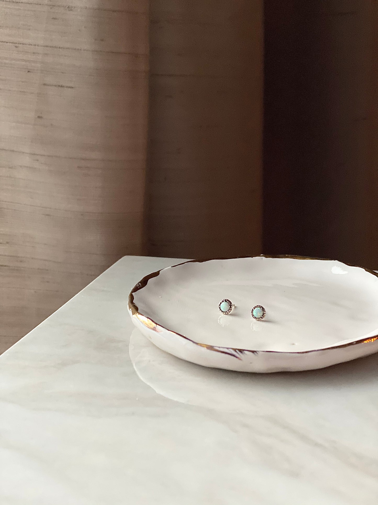 Gemma Opal Studs