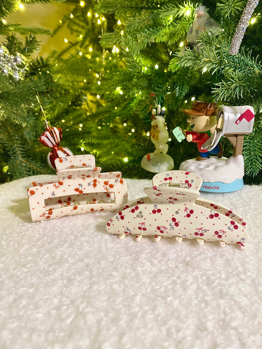 Cherry Hair Claws