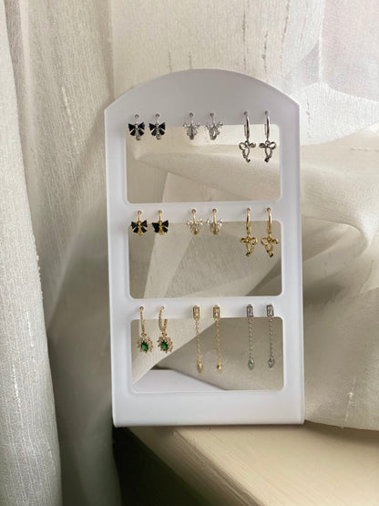 Holiday Huggie Earrings 4