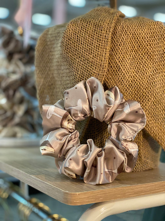 Espresso Martini Satin Scrunchie