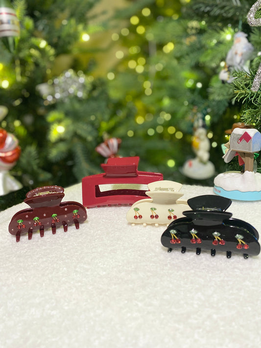 Cherry Baby Clips