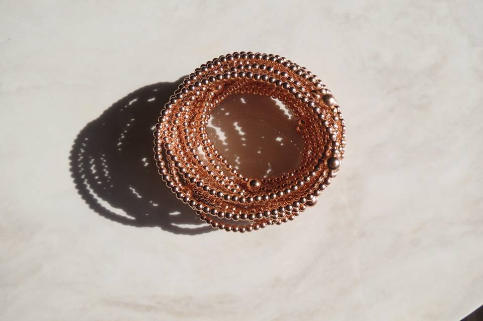 Small Rose Gold Stacker