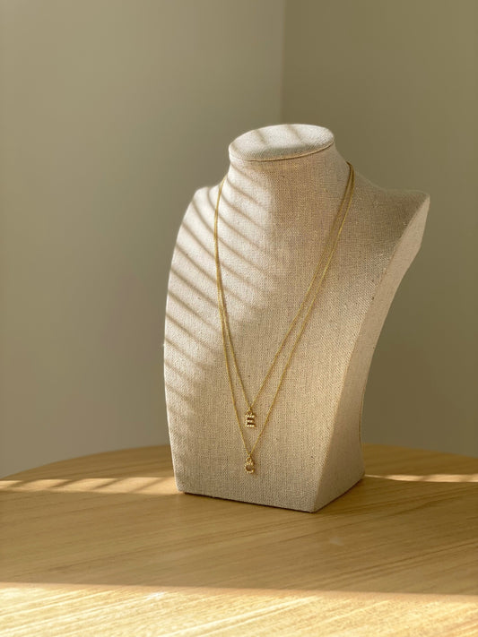 Gold Charm Necklace 18 inch