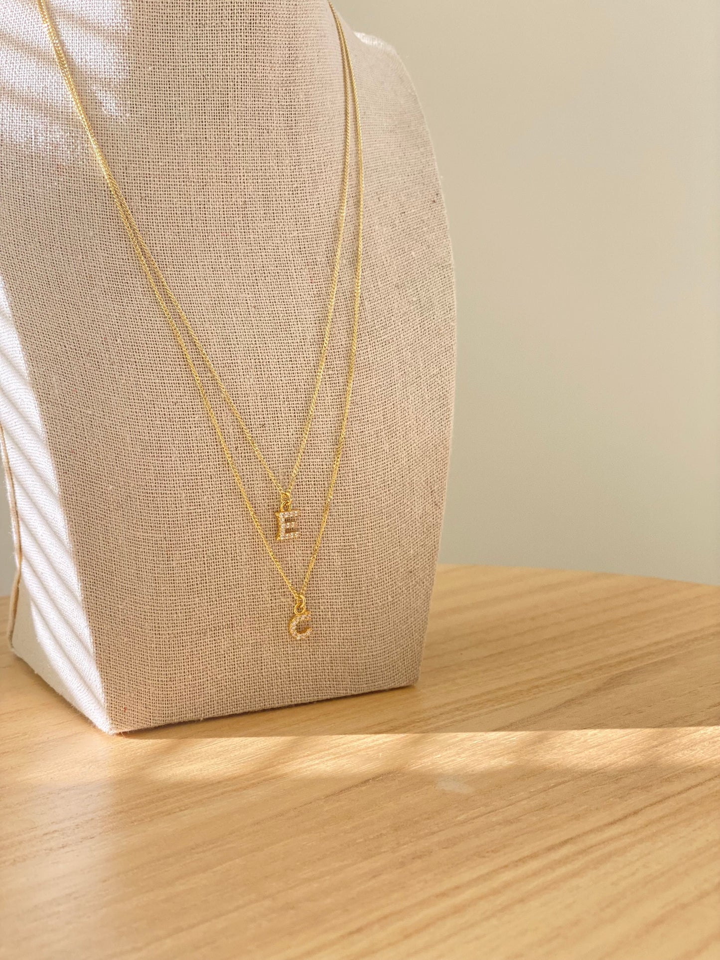 Gold Charm Necklace 16 inch